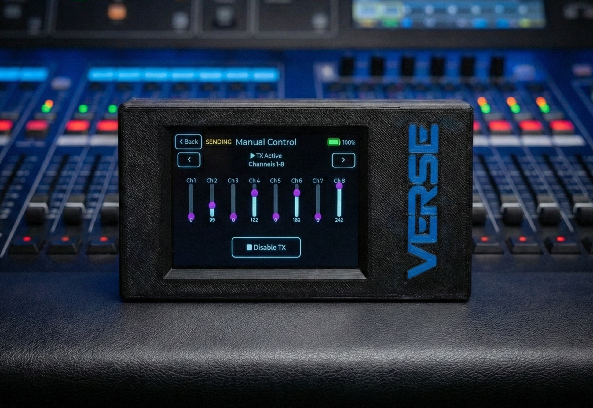 VERSE in Professional Console Environment