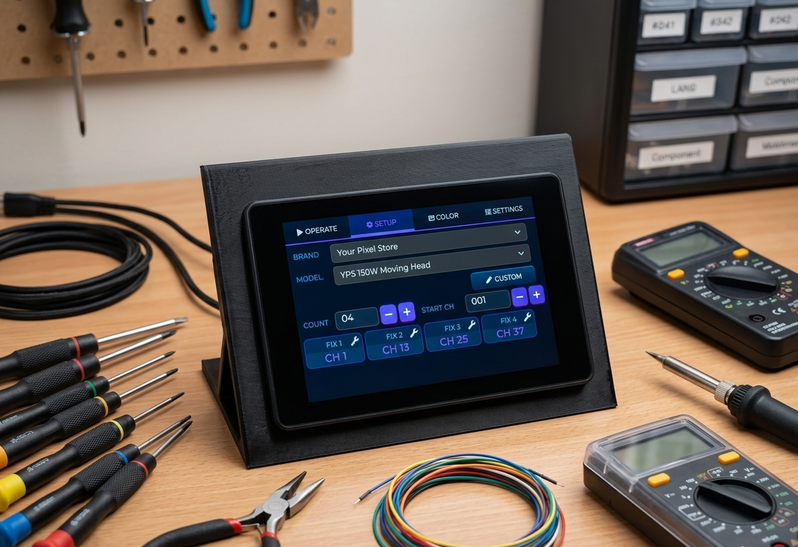 VIBE Controller on desk