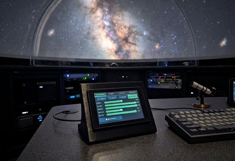 VIBE Controller in planetarium environment